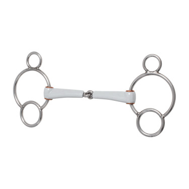 Gebiss 3 Ringe Beris einfach gebrochen Mittel