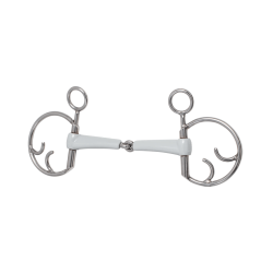 Baucher-Gebiss Beris einfach gebrochen