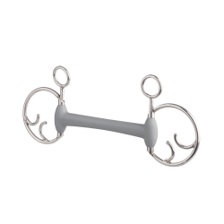 Baucher-Gebiss Beris mit Olivenkopf-Mundstück