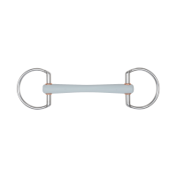 Beris Olivenkopftrense mit Komfortstange, dünn, 6 cm Ring Weich