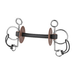 Pelham-Gebiss Beris kurz Pure extra weich Extra weich