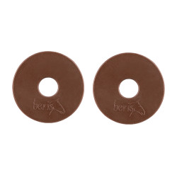 Gummischeiben für Beris-Gebisse Braun