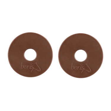 Gummischeiben für Beris-Gebisse Braun