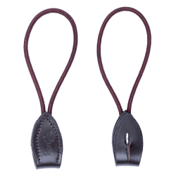 Kurze Pelham-Lederzügel Beris, 2 Stück Braun