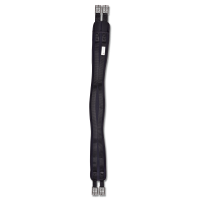 Waldhausen Gurt mit Gel Schwarz