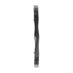 Waldhausen elastischer Ledergurt Schwarz