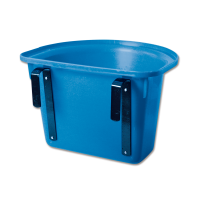 Tür-Futtereimer ohne Henkel von Waldhausen Blau