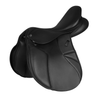 Spring-Sattel Waldhausen Comfort Leder Schwarz