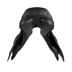 Spring-Sattel Waldhausen Comfort Leder Schwarz