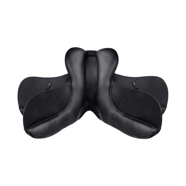 Dressursattel Waldhausen Leder Comfort Schwarz