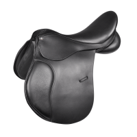 Vielseitigkeitssattel Waldhausen Leder Comfort Pony Schwarz
