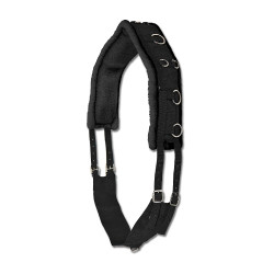 Sattelgurt Waldhausen Soft Schwarz