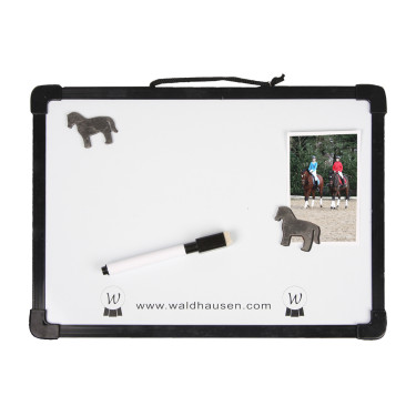 Magnettafel Waldhausen mit Stift Schwarz