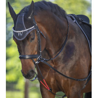 Rênes triangulaire W-train Waldhausen Schwarz