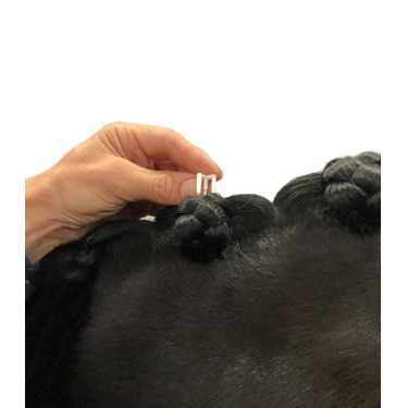 Hes-Tec Quick Knot Deluxe Standard Flechtzubehör Weiß Wei&szlig;