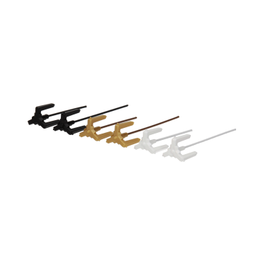 Hes-Tec Quick Knot Deluxe Standard Flechtzubehör Weiß Wei&szlig;