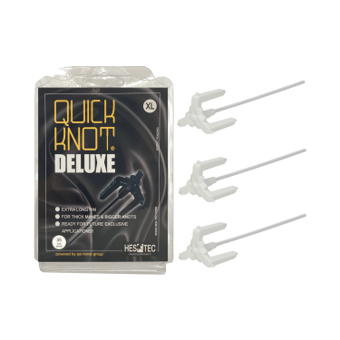Hes-Tec Quick Knot Deluxe XL Flechtzubehör Weiß Wei&amp;amp;amp;amp;amp;szlig;