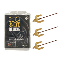 Hes-Tec Quick Knot Deluxe XL Flechtzubehör Braun