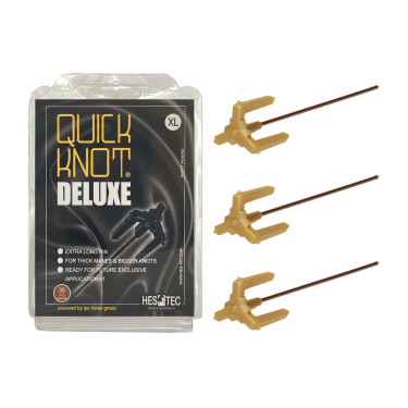 Hes-Tec Quick Knot Deluxe XL Flechtzubehör Braun