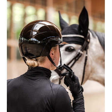 Swing Reithelm H24 Lady glänzend Glänzend Schwarz Swing Reithelm H24 Lady glänzend Glänzend Schwarz