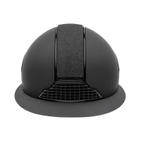 Swing-Reithelm H24 Lady Shine Schwarz glänzend, matt