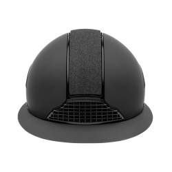 Swing-Reithelm H24 Lady Shine Schwarz glänzend, matt