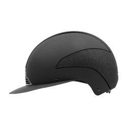 Swing-Reithelm H24 Lady Shine Schwarz glänzend, matt Swing-Reithelm H24 Lady Shine Schwarz glänzend, matt