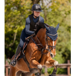 Swing-Reithelm H24 Lady Shine Schwarz glänzend, matt