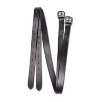 Steigbügelriemen Star 22 mm Schwarz