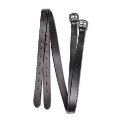 Steigbügelriemen Star 22 mm Schwarz