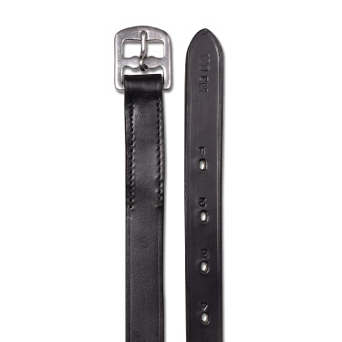Steigbügelriemen Star 22 mm Schwarz