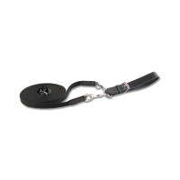 Star-Ausbindezügel mit Karabiner für Hindernisse Schwarz