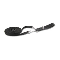 Star-Ausbindezügel mit Karabiner für Hindernisse Schwarz