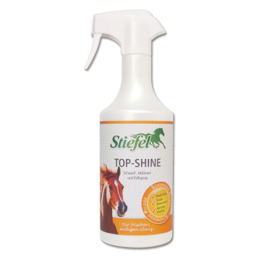 Mähnen- und Fellglanzspray Top-Shine Stiefel Mähnen- und Fellglanzspray Top-Shine Stiefel