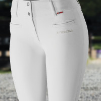 Reithose mit Silikon-Vollbesatz Tiffany B Vertigo Damen Glänzend Weiß Weiß Reithose mit Silikon-Vollbesatz Tiffany B Vertigo Damen Glänzend Weiß Weiß