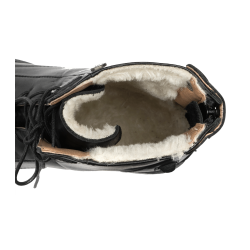 Schnürstiefeletten ELT Belfort Winter Schwarz Schnürstiefeletten ELT Belfort Winter Schwarz