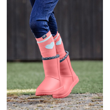 ELT Rainless Stiefeletten Rote Rose / Glücksherz Rosa