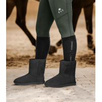 ELT Rainless Velours Stiefeletten Schwarz