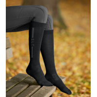 Unisex-Merino-Reitsocken von ELT Schwarz