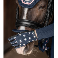 Reithandschuhe ELT Lucky Dora Kinder Nächtliches Blau / Lucky