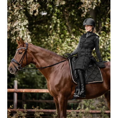 Lange und leichte Weste ELT Ostende Schwarz