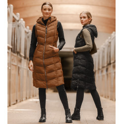 Lange und leichte Weste ELT Ostende Schwarz