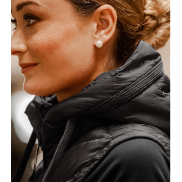 Lange und leichte Weste ELT Ostende Schwarz