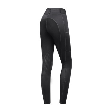 Reitleggings ELT Ella mit Kniebesatz-Grip Schwarz