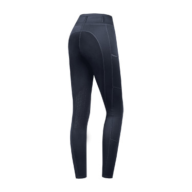 Reitleggings ELT Ella mit Kniebesatz-Grip Mitternachtsblau