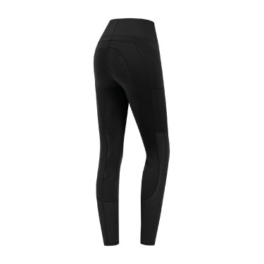 Reitleggings ELT High Waist Hanna Mesh Schwarz