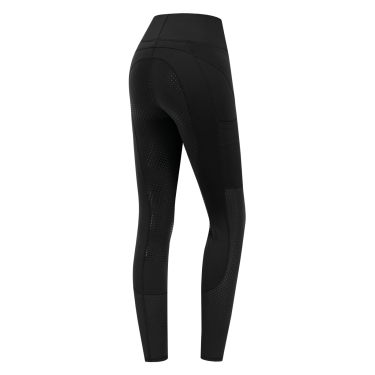 Reitleggings ELT High Waist Hanna Mesh Schwarz