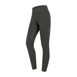 Reitleggings ELT High Waist Hanna Mesh Schlamm Grau