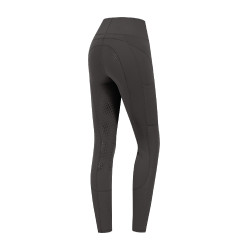 Reitleggings ELT High Waist Hanna Mesh Schlamm Grau