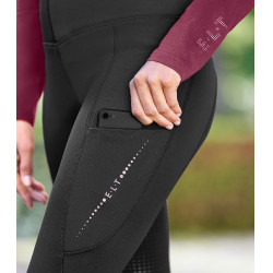 Thermo-Reitleggings ELT Milla Schwarz